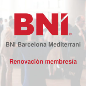 BNI BCM - Renovación membresía